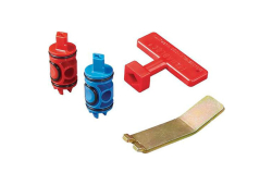 PEX Manabloc 1/4 Turn Replacement Kit, PEX Crimp (Installation by Non-Professional may void Viega's LLC limited warranty)