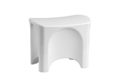Freestanding Bath Seat, White