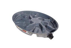 27" ToughPan Dry Lift Series Water Heater Pan, With PVC Adapter