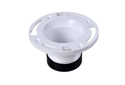 4" PVC Closet Flange with Inside Plastic Ring (Push Tite)