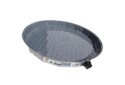 31" Tough Pans Pro Series Water Heater Pan, PVC Adapter