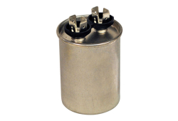 Single Run Capacitor, Round, 7.5/440 uF