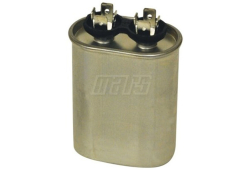Single Run Capacitor, Oval, 25/440 uF
