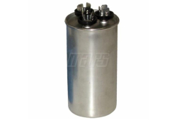 Dual Run Capacitor, Round, 55/7.5/440 uF