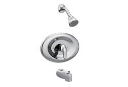 Posi-TempÂ® Eco-Performance Shower Only, Chrome, Chateau