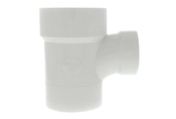 3" x 3" x 2" PVC DWV Reducing Street San/Tee, Spigot X Hub X Hub