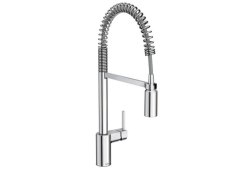 One-Handle Pre-Rinse Spring Pulldown Kitchen Faucet, Chrome, Align Series