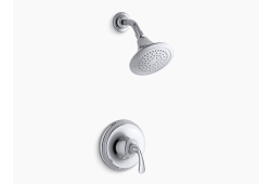 Kohler KTS10276-4-CP, Single-Handle Shower Valve Trim, Chrome, 2.5 gpm, Forte Collection