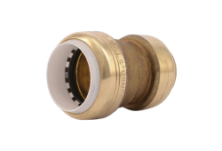 1" Sharkbite Push Fitting Transition Coupling, Lead-Free, Copper x PVC