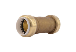 1" Sharkbite Push Fitting Slip Coupling, Lead-Free