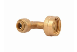 1/4 in. (3/8 in. O.D.) Push-to-Connect x 3/4 in. Garden Hose Thread Brass (lead-free) 90-Degree Dishwasher Elbow Fitting