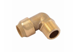 1/2" Sharkbite Push Fitting Elbow, Lead-Free, Sharkbite x Male