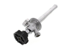 1/2" x 10" Freezeless Wall Hydrant with Anti-Siphon Wall Hydrant, 1/4 Turn, Hose Bib x PEX