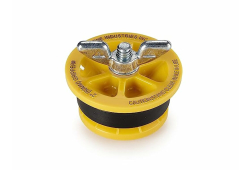 2" Pipe Mechanical Gripper Plug, Yellow