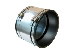 6" x 4" Strong Back PVC Shielded Coupling (Clay to Cast Iron, PVC, Steel, Lead)