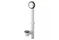 Auto Trip Bath Drain Chrome