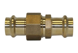 1-1/2" Brass Union, Lead-Free, Copper x Copper