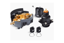 Kohler KP8304-PS-NA, Valve Body and Pressure-Balance Cartridge Kit with Service Stops and PEX Crimp Connections, Rite-Temp Collection