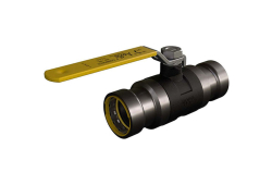 1/2" Carbon Steel Gas Press Ball Valve, Full Port