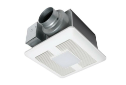 Ceiling Ventilation Fan with LED Light, Pick-A-Flow Speed Selector, 50-80-110 CFM