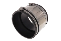 5" x 4" Strong Back PVC Shielded Coupling (Clay to Cast Iron, PVC, Steel, Lead)