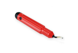 Deburring Tool with 3 Replacement Blades, Carded