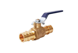 3/4" Aquapex Wirsbo Ball Valve DZR Forged Brass