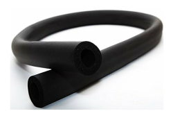 1/2" Wall Insulation Tube Pipe, Rubber Pipe,6' x3/8" Pipe (O.D.)