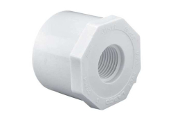 1-1/2" x 3/4" PVC Pressure Reducing Bushing, Schedule 40, Fitting x Female