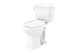 17" H ADA Round Front Toilet Tank,White, 1.6GPF