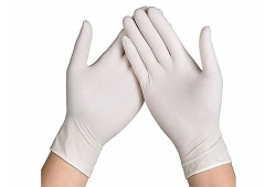 Safety Gloves, Ambidextrous Latex, Powder free, Large, 100/Pack