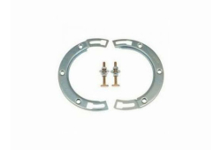 Galvanized Closet Flange, Repair Ring Kit, Moss Bay Stainless Steel, 2-Piece