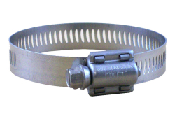 Hose Clamp, Stainless Steel, Zink Plated Screw, 13/16"- 1-1/2", 16 Piece