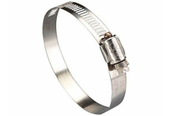 Hose Clamp, Stainless Steel, Zink Plated Screw, 7/32" - 5/8" 4Piece