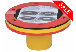1/4" - 1-5/8" Toilet Flange Extender Kit