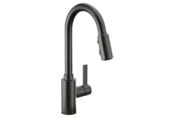 Arc Pulldown Kitchen Faucet, One-Handle, Matte Black