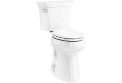 19" Highline Tall Two-Piece Elongated Toilet, 1.28 gpf