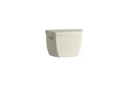 Toilet Tank, 1.6 gpf, Right Hand Lever Flush Biscuit