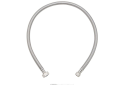 30" Braided Stainless Steel Faucet Connector (3/8" Compression x 1/2" FIP)