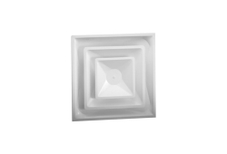 8" Fixed Pattern Diffuser, 4-Way