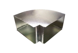 20" x 8" 90 Degree Broadway Trunk Elbow, Flat