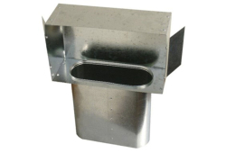 10" x 6" x 5" Oval Stack Head