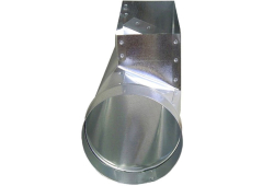 4" x 10" 6" Register Boot, Right End