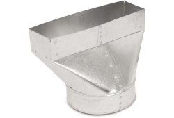 4" x 10" x 5" Perimeter Register Boot, Straight