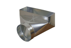 6" x 14" x 8" 90 Degree Register Boot