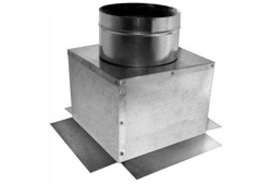 8" x 8" x 7" Diffuser Box, Top Outlet