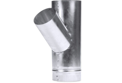 6" x 6" x 4" Smoke Pipe Duct Wye