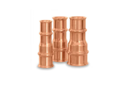 3/4" x 5/8" Copper Press, 45 Degree Copper Street Elbow, CXFTG