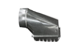 6" x 5" x 3" 26 Gauge Smoke Wye