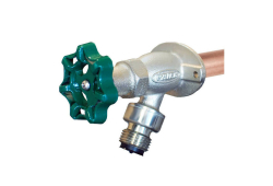 10" Hose-Thread Vacuum Breaker Wall Hydrant, Anti-Siphon, 1/2" Press-Fitting
